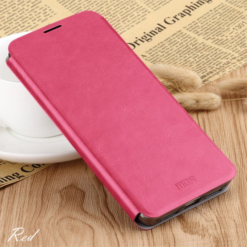 Flip Case Xiaomi Redmi 8A Schwarz Vintage Mofi