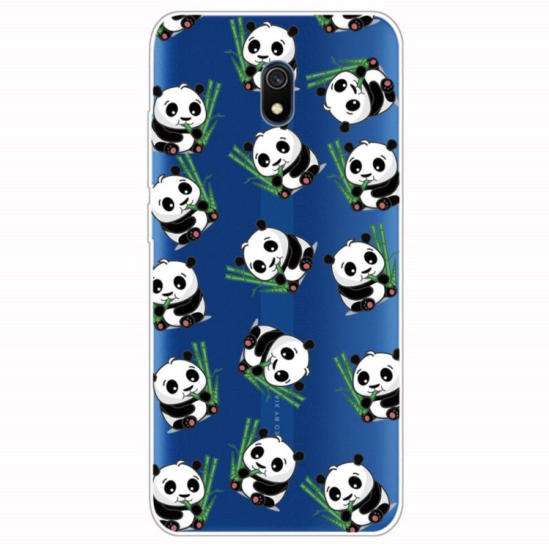 Hülle Xiaomi Redmi 8A Kleine Pandas