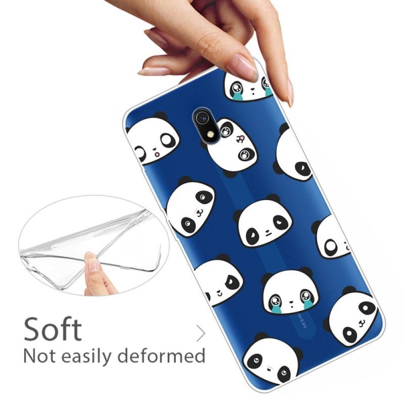 Hülle Xiaomi Redmi 8A Sentimentale Pandas