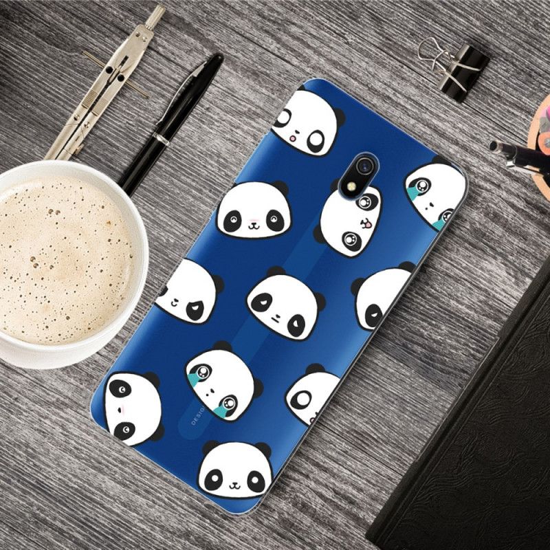 Hülle Xiaomi Redmi 8A Sentimentale Pandas