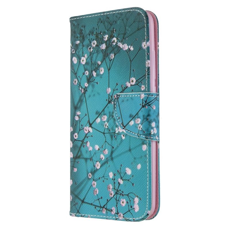 Lederhüllen Xiaomi Redmi 8A Blühender Baum