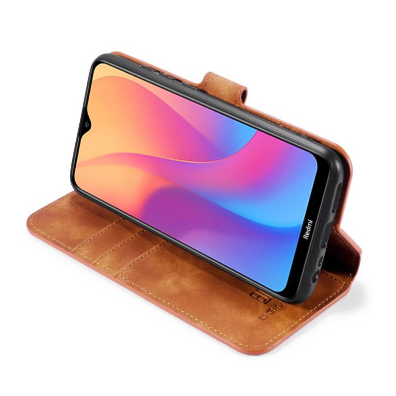 Lederhüllen Xiaomi Redmi 8A Schwarz Retro Dg.Ming