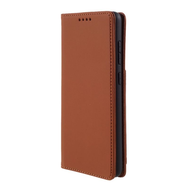 Flip Case Für Samsung Galaxy A72 4G / A72 5G Schwarz Inhaber Einer Unterstützungskarte