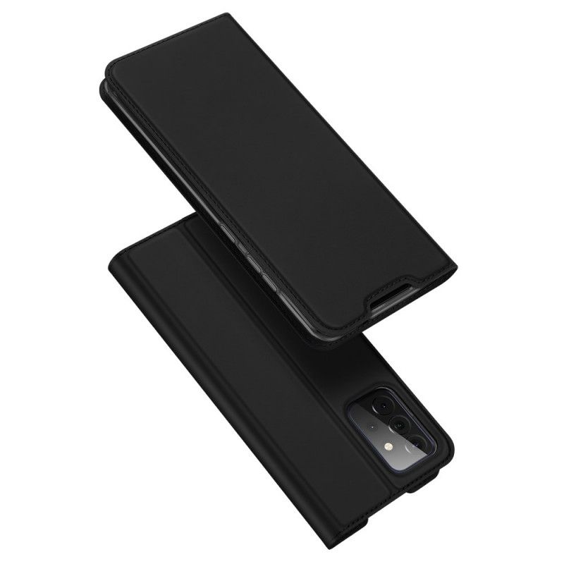 Flip Case Samsung Galaxy A72 4G / A72 5G Schwarz Pro-Dux-Ducis-Haut