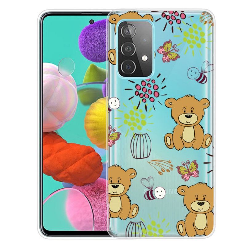 Hülle Für Samsung Galaxy A72 4G / A72 5G Top Teddybären