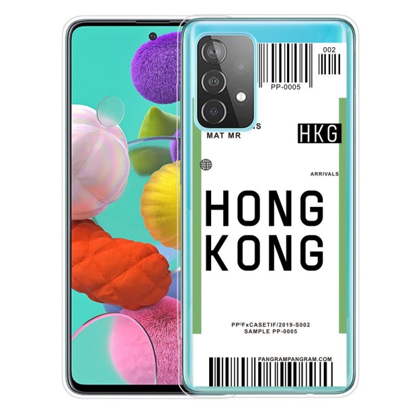 Hülle Samsung Galaxy A72 4G / A72 5G Bordkarte Nach Hongkong