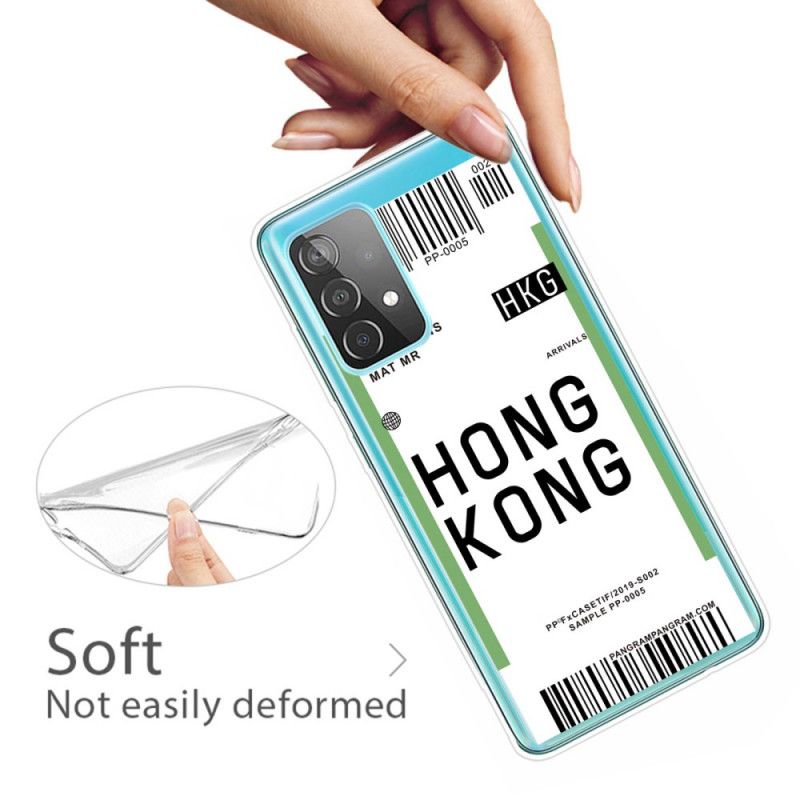 Hülle Samsung Galaxy A72 4G / A72 5G Bordkarte Nach Hongkong