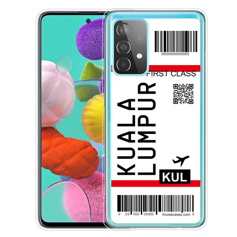 Hülle Samsung Galaxy A72 4G / A72 5G Bordkarte Nach Kuala Lumpur