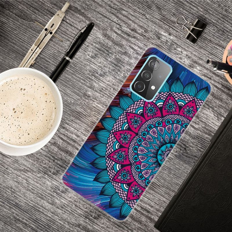 Hülle Samsung Galaxy A72 4G / A72 5G Buntes Mandala