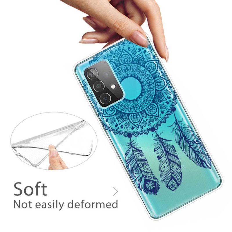 Hülle Samsung Galaxy A72 4G / A72 5G Handyhülle Einzigartiges Blumenmandala