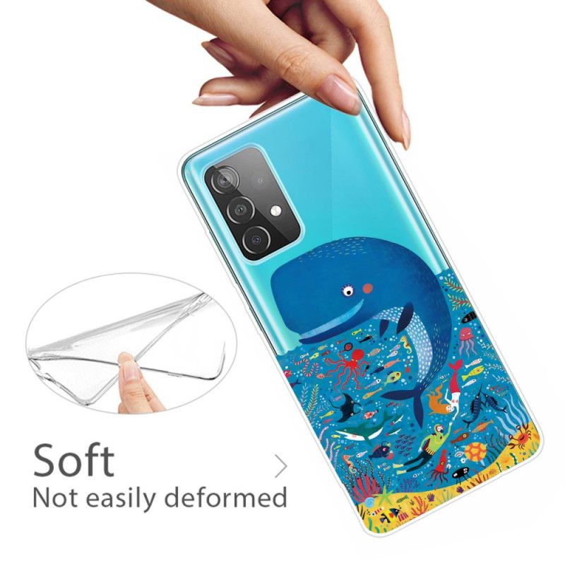 Hülle Samsung Galaxy A72 4G / A72 5G Handyhülle Meereswelt