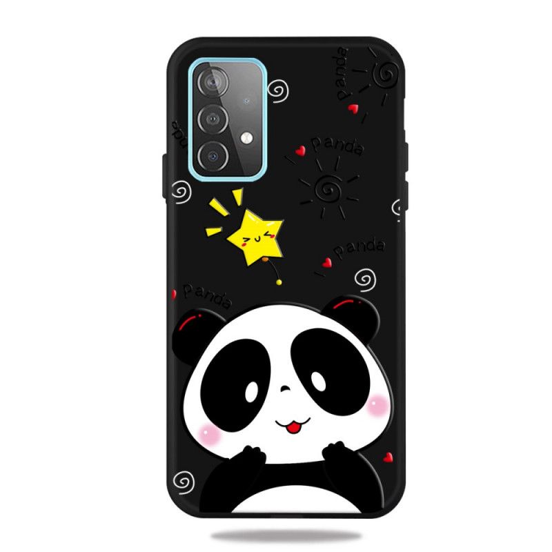 Hülle Samsung Galaxy A72 4G / A72 5G Pandastern