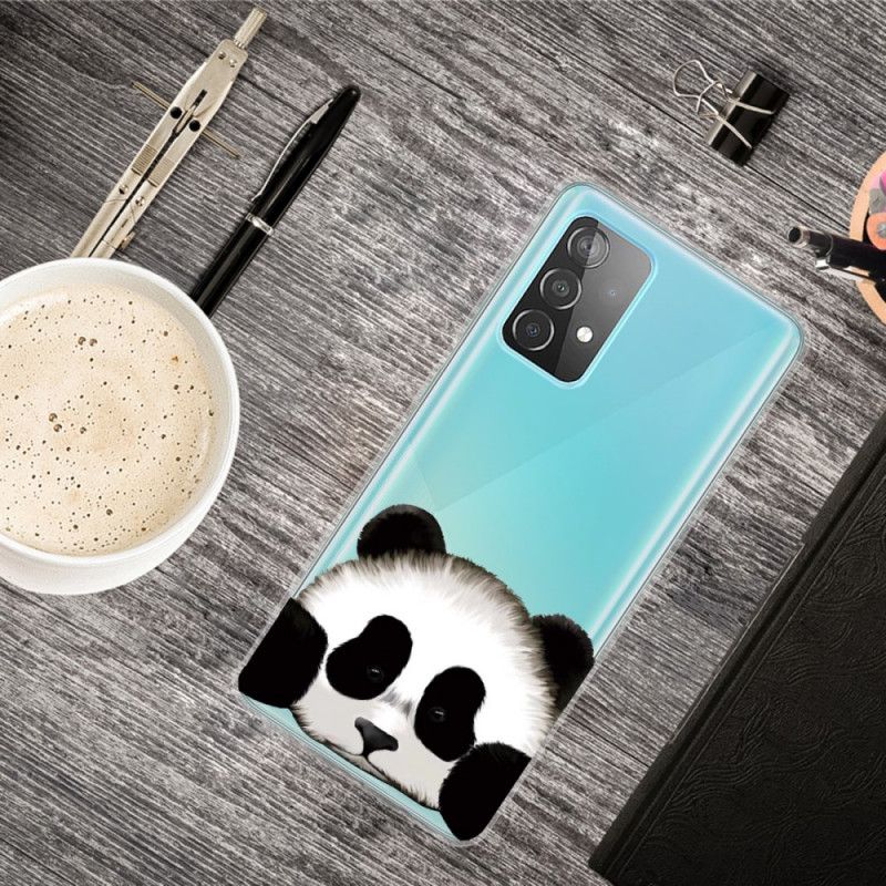 Hülle Samsung Galaxy A72 4G / A72 5G Transparenter Panda