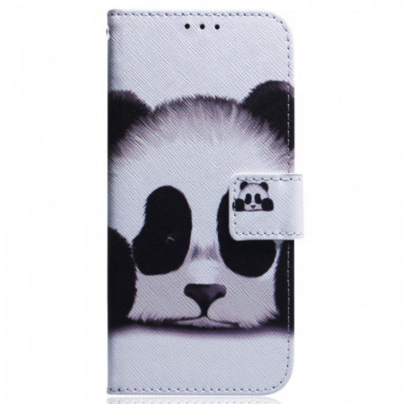 Flip Case Für Samsung Galaxy M53 5G Panda