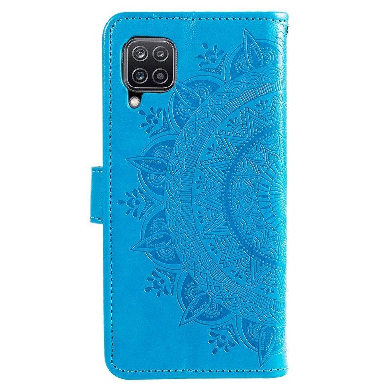 Flip Case Für Samsung Galaxy M53 5G Sonnenmandala