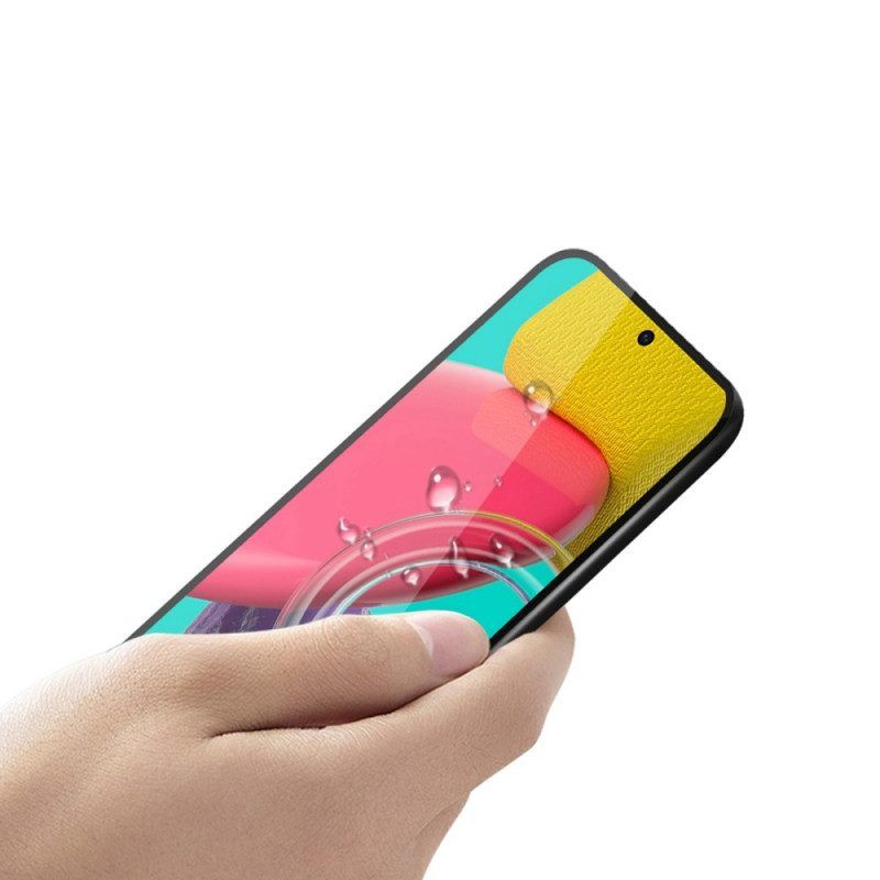 Samsung Galaxy M53 5G Displayschutzfolie Aus Gehärtetem Glas Mit Schwarzem Rand