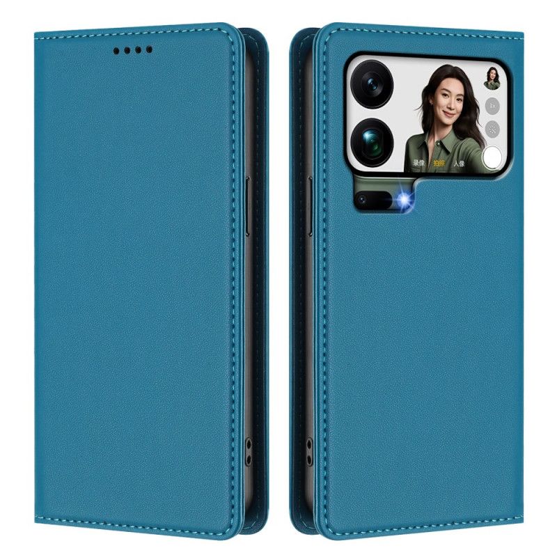 Flip Case Für Xiaomi 17 Pro Max Magnetverschluss Und Rfid-schutz Schutz