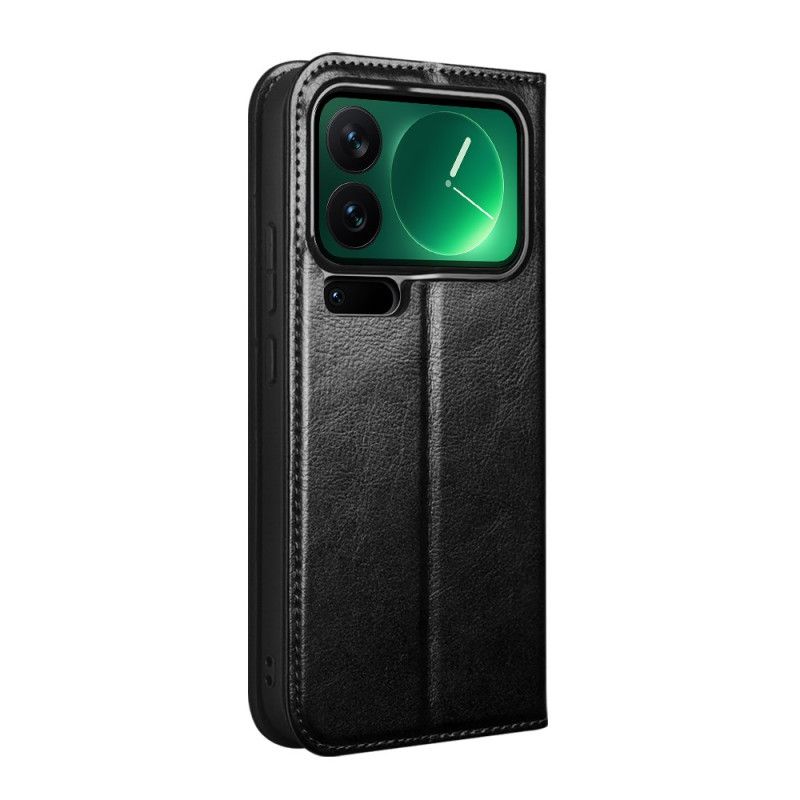 Flip Case Xiaomi 17 Pro Max Handyhülle Qialino Echtleder