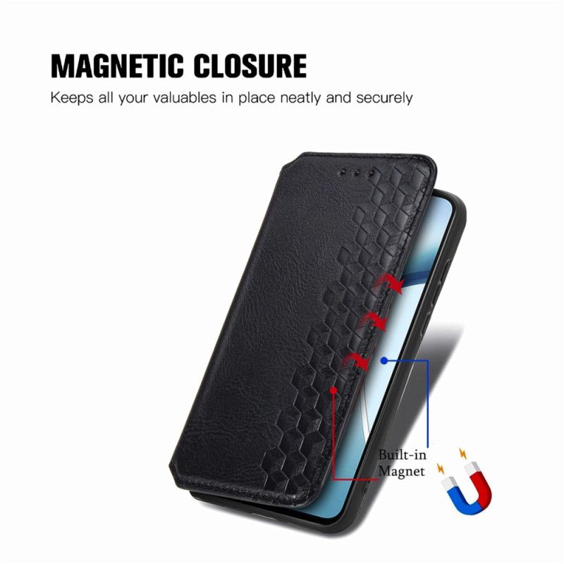 Flip Case Xiaomi 17 Pro Max Handyhülle Rautenmuster