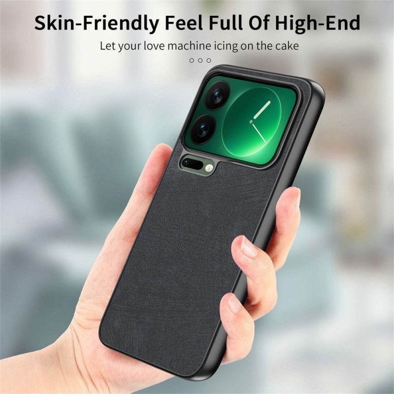 Hülle Für Xiaomi 17 Pro Max Stoßfeste Schlanke Lederoptik