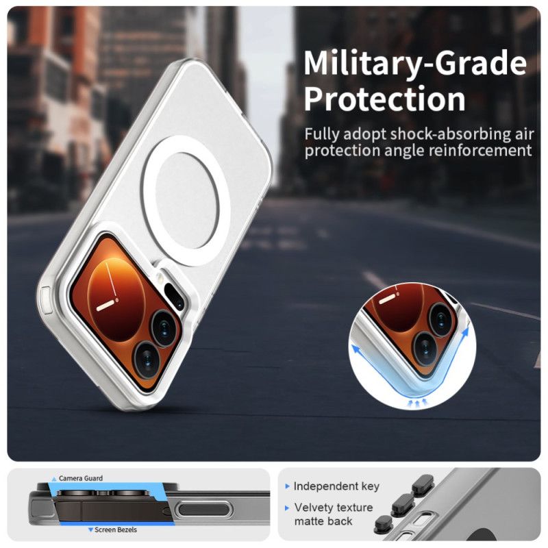 Hülle Xiaomi 17 Pro Max Handyhülle Mattiertes Stoßfestes Magnetdesign