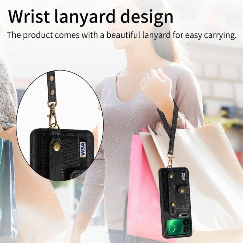 Hülle Xiaomi 17 Pro Max Kartenhalter Und Ständer