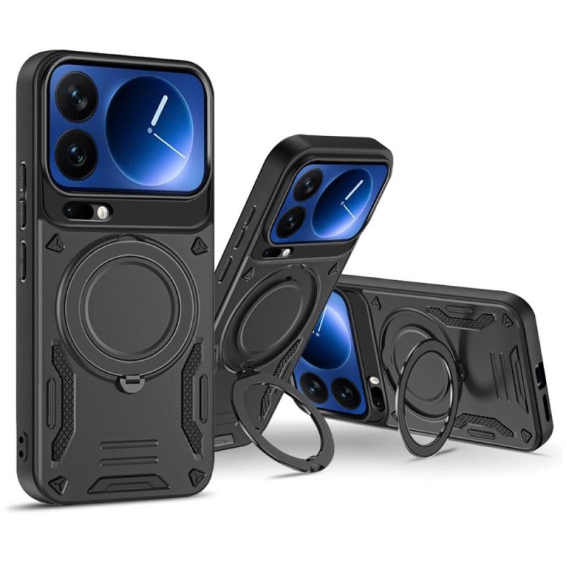 Hülle Xiaomi 17 Pro Max Magnetverschluss Mit Drehbarem Ständer