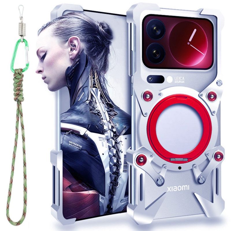 Hülle Xiaomi 17 Pro Max Ständer Und Magnetische Handschlaufe