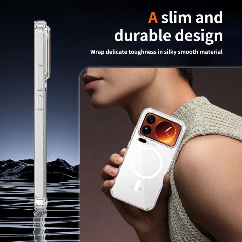 Hülle Xiaomi 17 Pro Max Transparentes Hybrid-magnetdesign