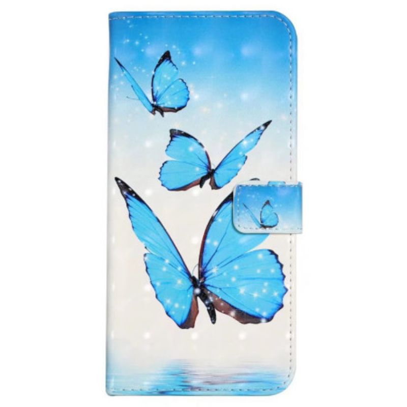 Lederhüllen Für Xiaomi 17 Pro Max Drei Schmetterlinge