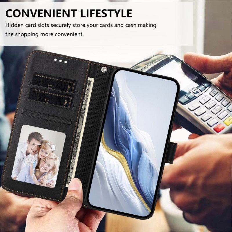 Lederhüllen Für Xiaomi 17 Pro Max Glatte Lederoptik