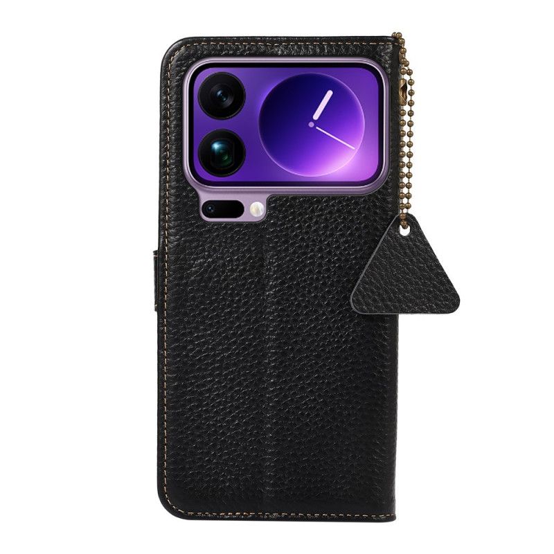 Lederhüllen Für Xiaomi 17 Pro Max Rfid-schutz Aus Echtem Leder