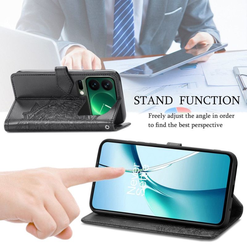 Lederhüllen Xiaomi 17 Pro Max Barockes Mandala