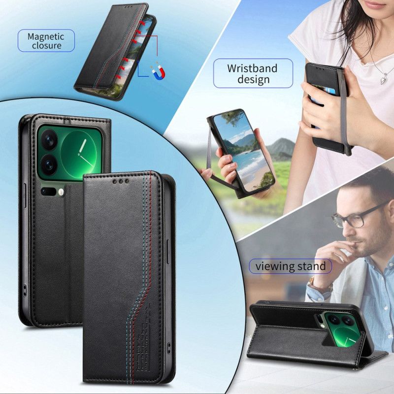 Lederhüllen Xiaomi 17 Pro Max Elastisches Handgelenkband