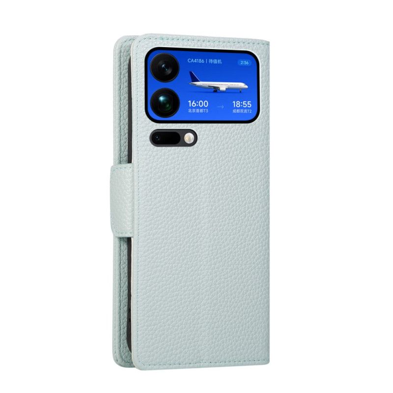 Lederhüllen Xiaomi 17 Pro Max Klappgeldbörse Mit Reißverschluss