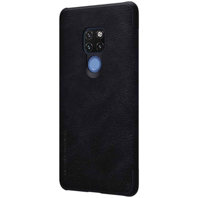 Flip Case Für Huawei Mate 20 Braun Nillkin Qin Serie