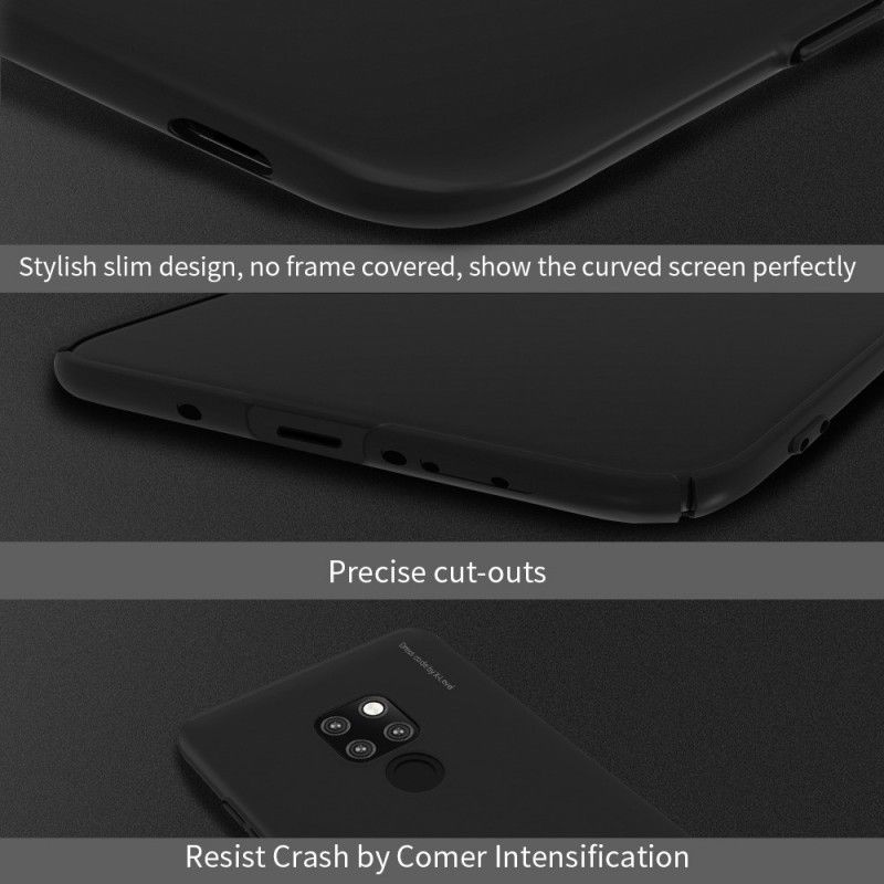 Hülle Huawei Mate 20 Schwarz X-Level-Metalleffekt