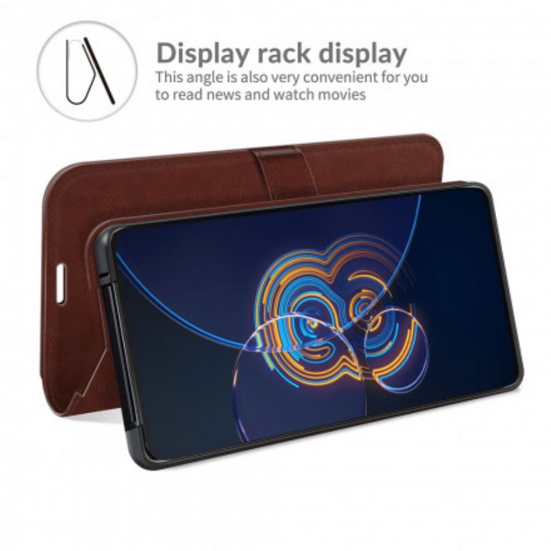 Lederhüllen Asus Zenfone 8 Flip Ultra Kunstleder