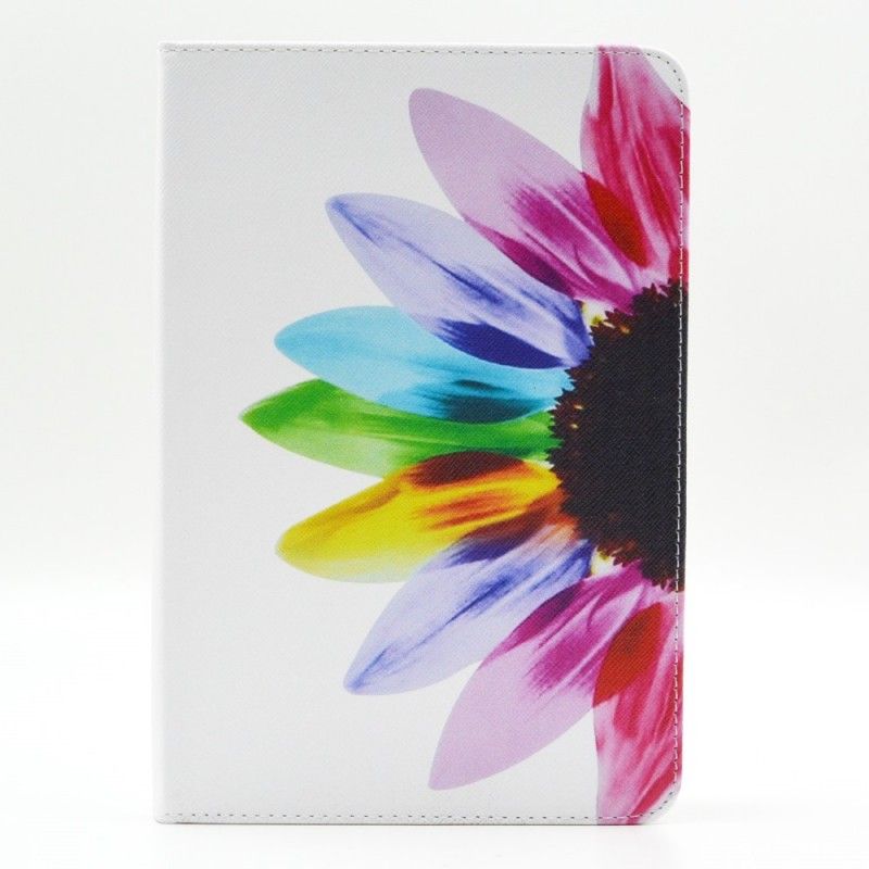 Lederhüllen iPad Mini 4 Handyhülle Aquarellblume