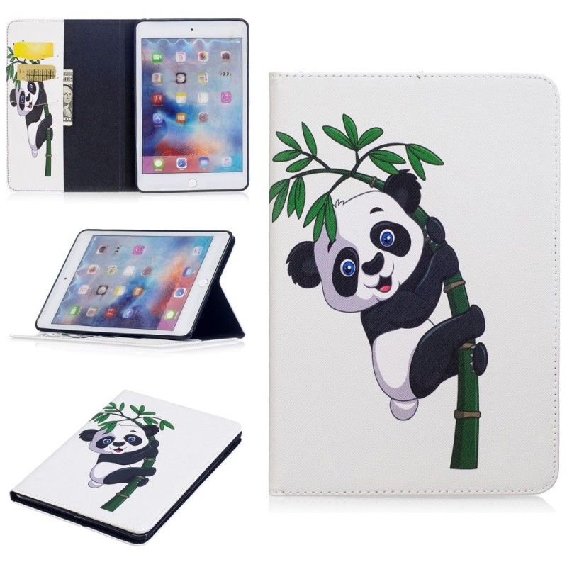 Lederhüllen iPad Mini 4 Handyhülle Panda Auf Bambus