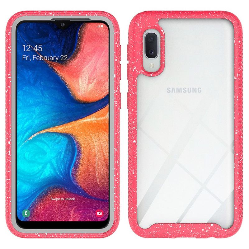 Hülle Samsung Galaxy A10E Dunkelblau Glitzerfelgenausführung