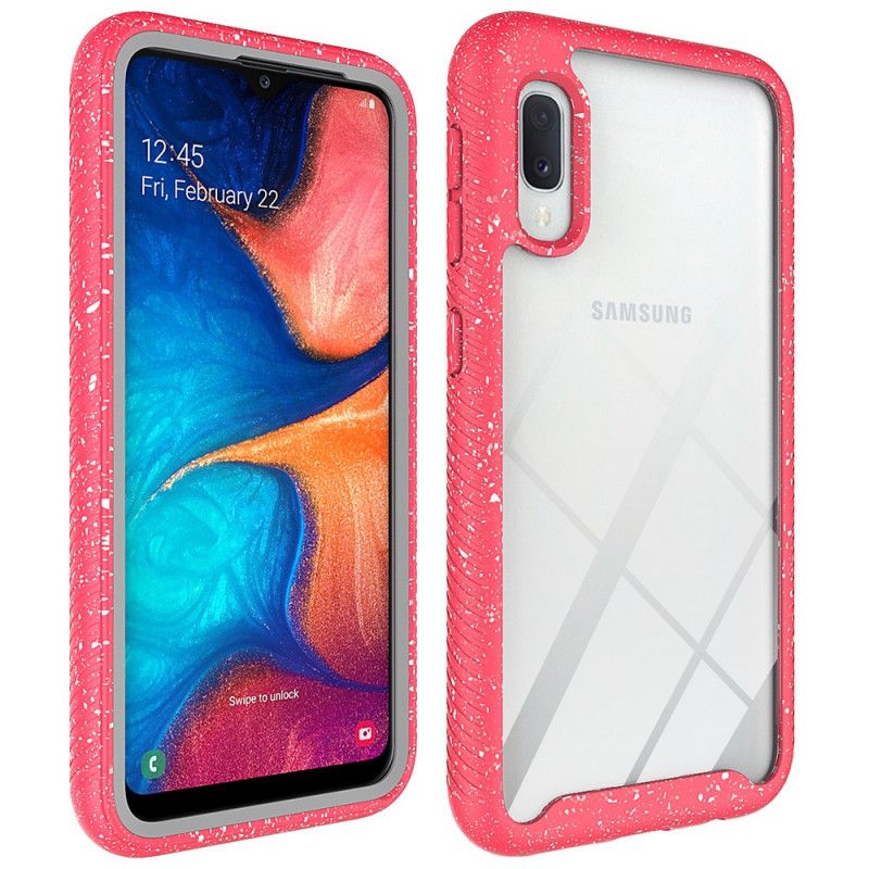 Hülle Samsung Galaxy A10E Dunkelblau Glitzerfelgenausführung