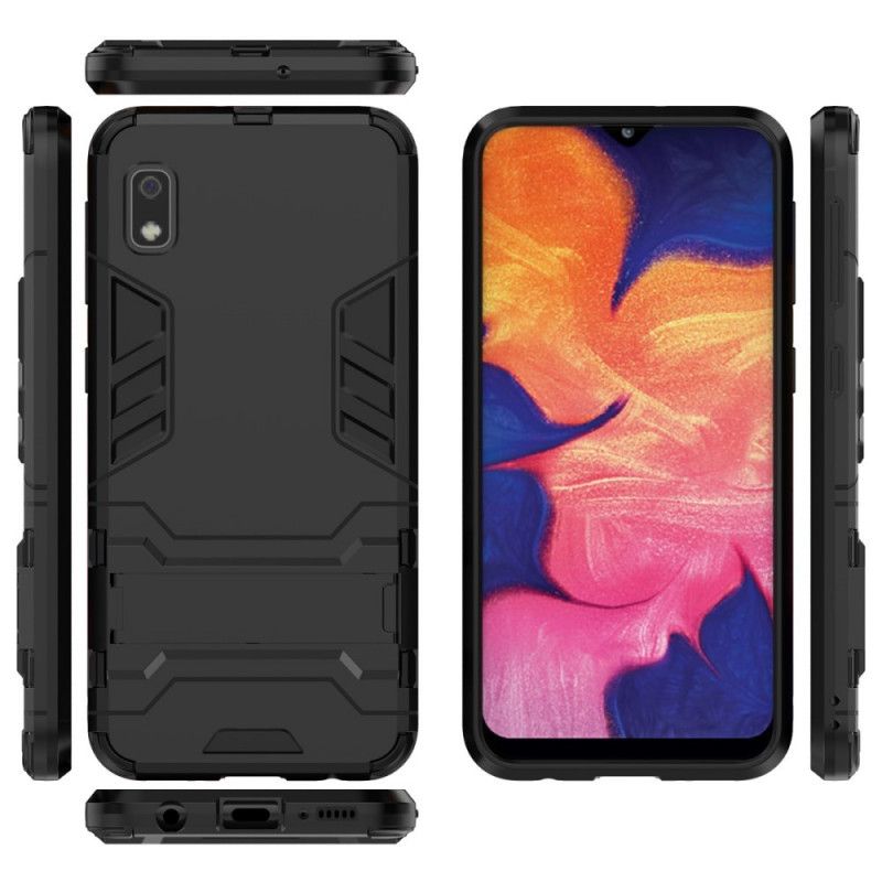 Hülle Samsung Galaxy A10E Schwarz Starke Zunge