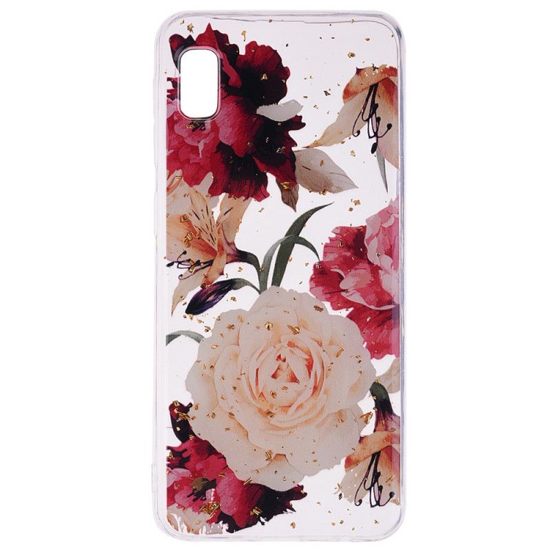 Hülle Samsung Galaxy A10E Transparente Schöne Blumensträuße