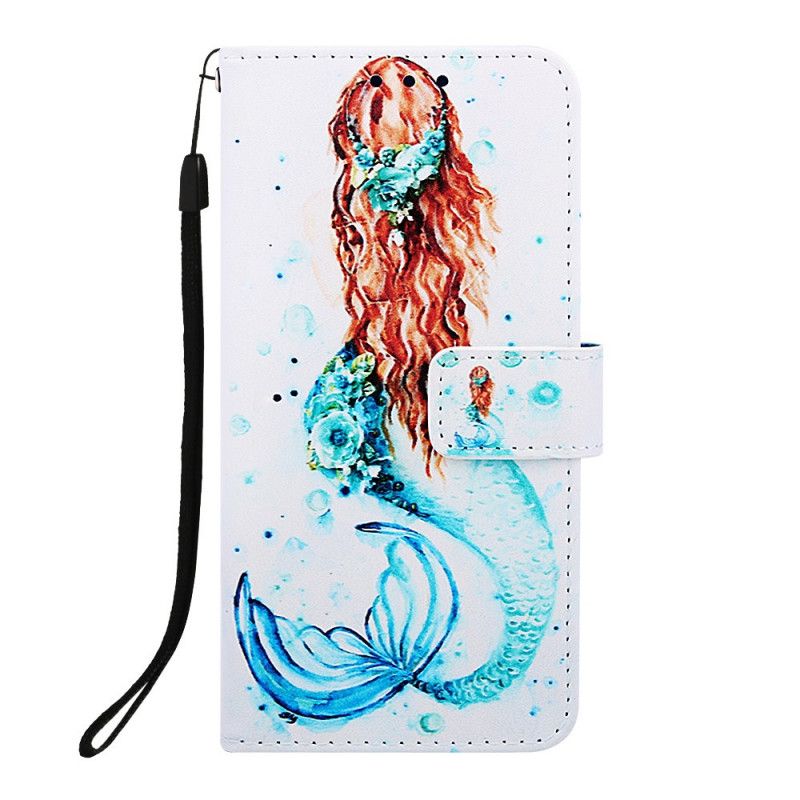Lederhüllen Für Samsung Galaxy A10E Meerjungfrau Träumereien