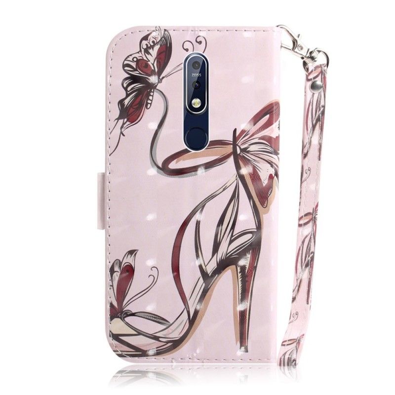Lederhüllen Nokia 7.1 Bandpumpe