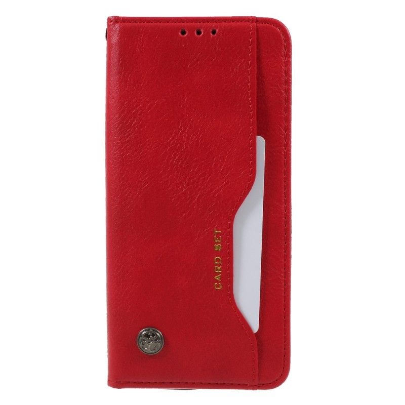Flip Case Huawei Mate 20 Pro Schwarz Kartenhalter Aus Kunstleder