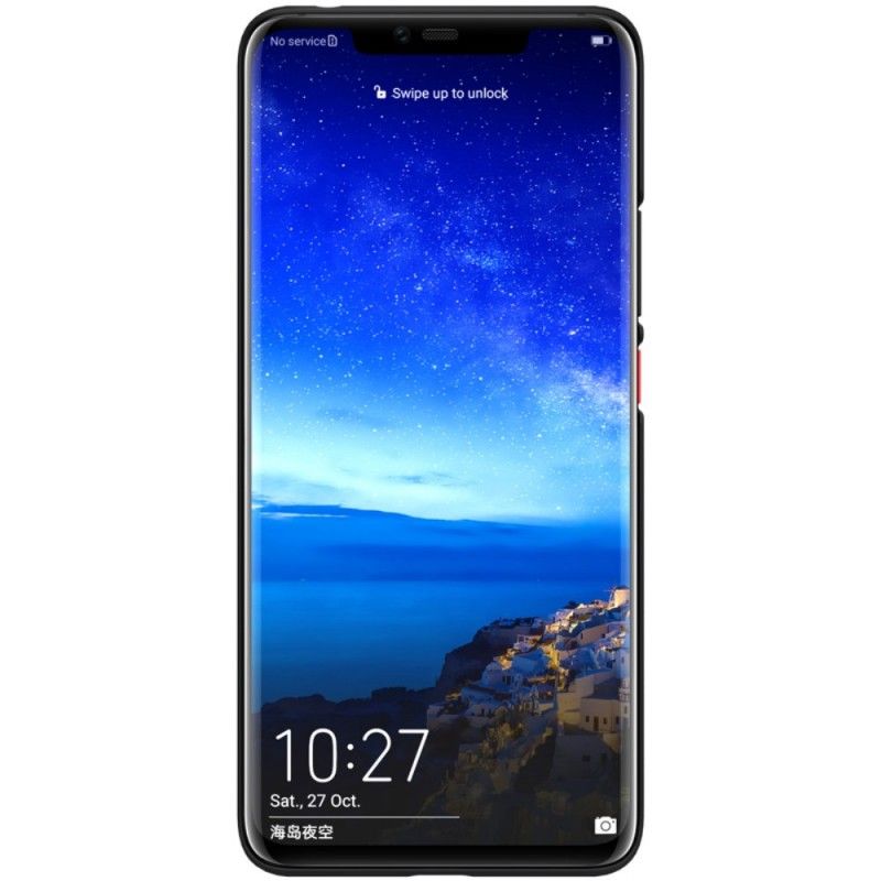 Hülle Huawei Mate 20 Pro Schwarz Starrer Gefrosteter Nillkin