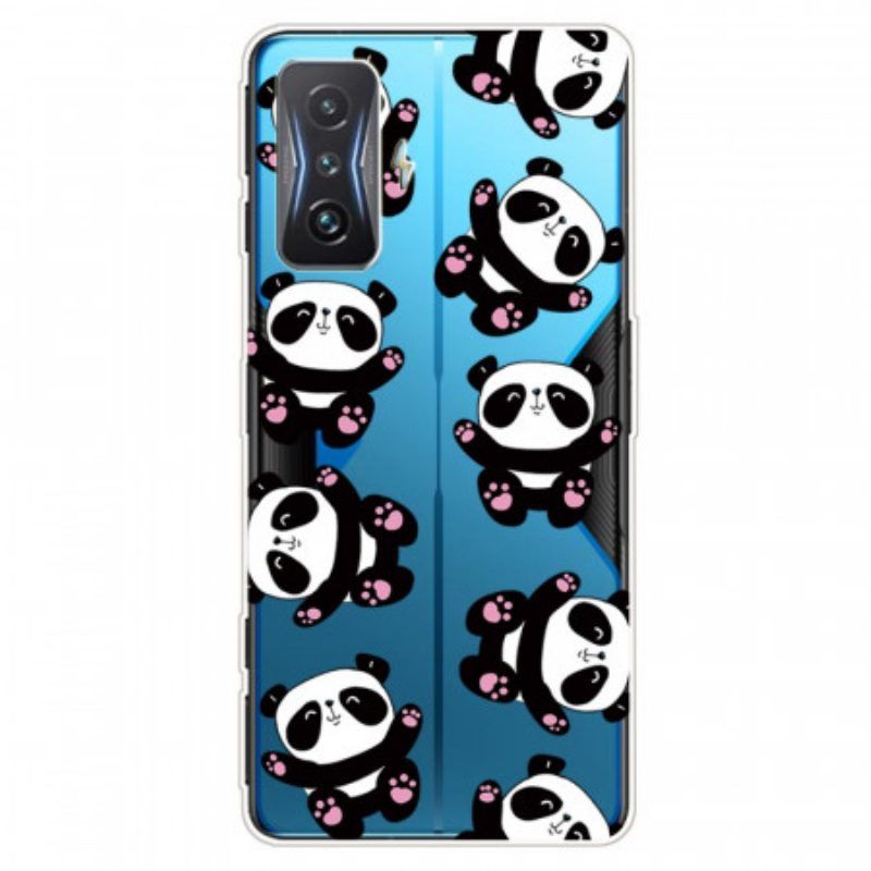Handyhülle Für Poco F4 GT Nahtlose Mehrere Pandas