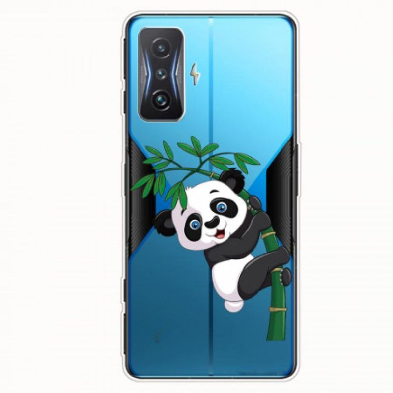 Hülle Für Poco F4 GT Panda Auf Seinem Bambus